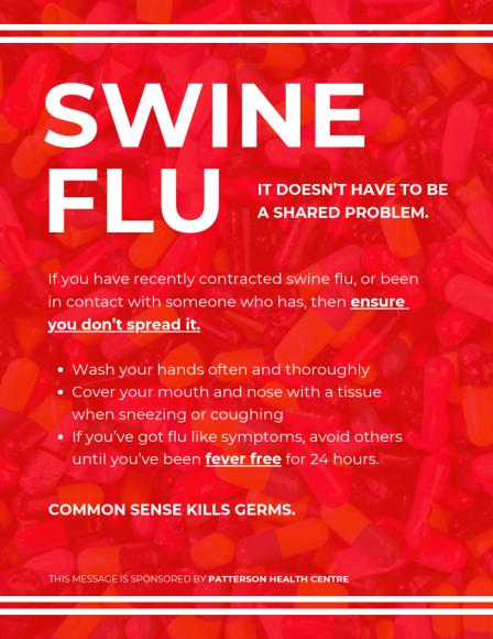 Swine Flu Infographic