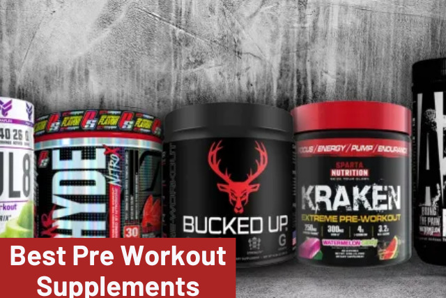 best pre workout supplements 