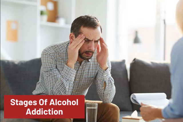 stages of alcohol addiction